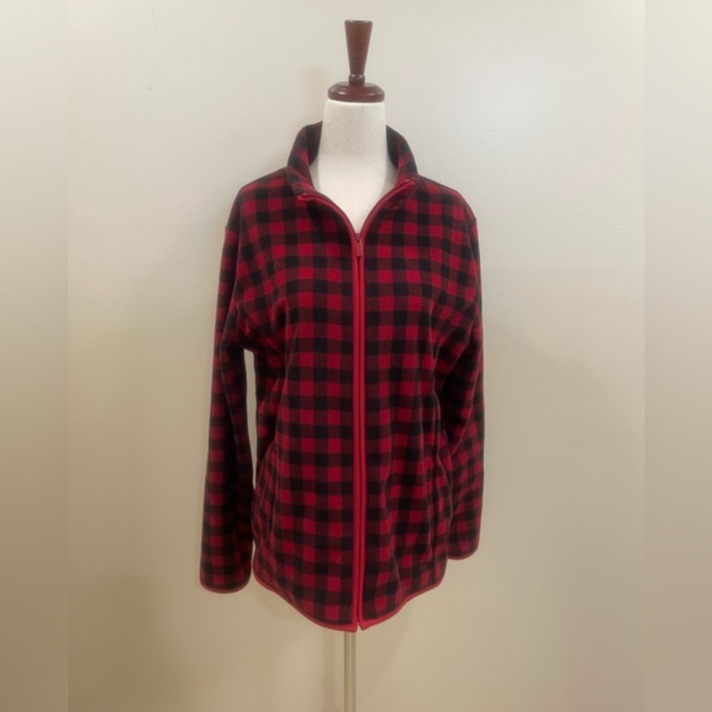 Soft Fleece Flannel Croft & Barrow Jacket